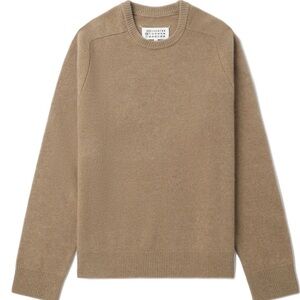 Maison Margiela Beige Wool Sweater